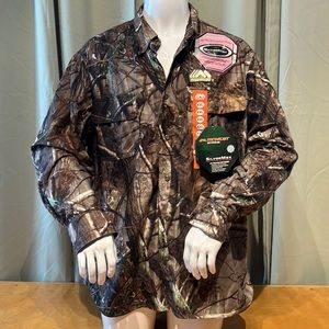 Medalist Camo button up shirt, size XXL
